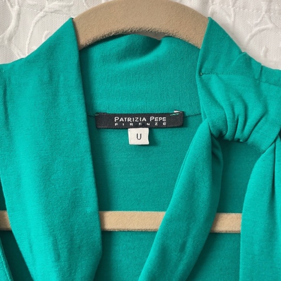 NWOT Patricia Pepe Firenze Green Dress - Size 2 - Picture 5 of 6